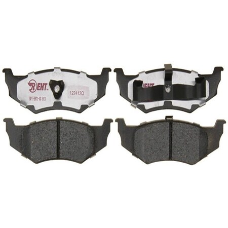R/M Brakes BRAKE PADS OEM OE Replacement Hybrid Technology EHT641